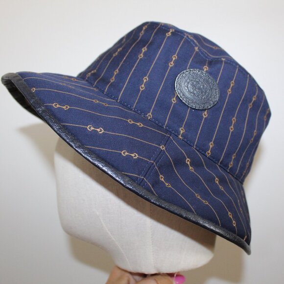 NWT GUCCI GG Reversible and Horsebit Bucket Hat M 58 cm 700851 UNISEX - Picture 1 of 13